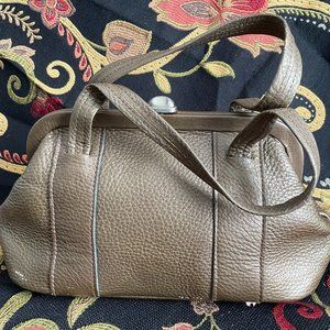 Letisse muted gold vintage purse